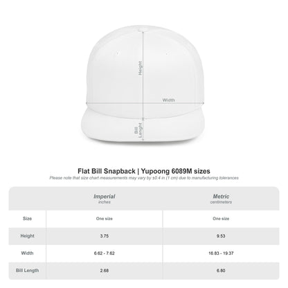 Earn It Flat Bill Snapback Hat